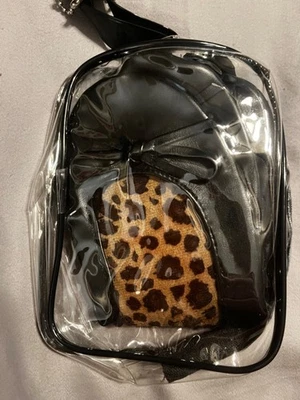 Zapatillas de viaje negras con estampado de guepardo 5/6 Foto 1 de 2