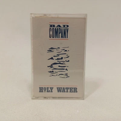 Bad Company Holy Water Cassette Tape Paul Rodgers Hard Rock Music Band - Image 1 of 3
