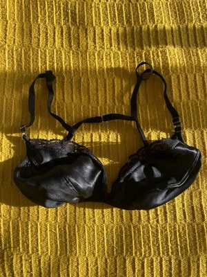 silk bra black 34b - image 1 of 4