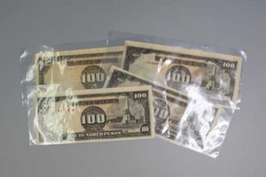 WW2 Japanese Invasion Money 100 Pesos Price Each . COIN596 - Picture 1 of 4