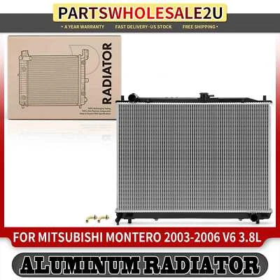 Nuevo radiador con enfriador de aceite de transmisión para Mitsubishi Montero 2003-2006 V6 3,8 L Foto 1 de 4
