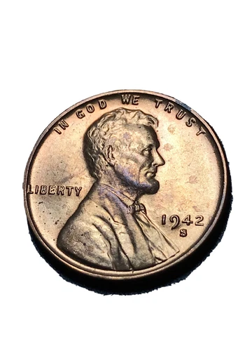 1942-s Lincoln head cent very choice br. unc. nice coin for your set Cover