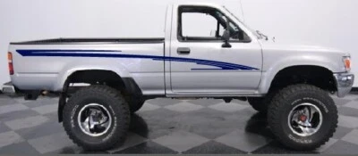 93 calcomanías de vinilo retro estilo vintage para camioneta Toyota juego de pegatinas gráficas Foto 1 de 4