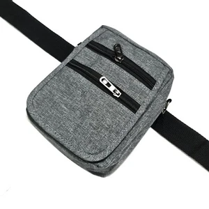 Bauchtasche Umhängetasche Gürteltasche Reise Schultertasche Brusttasche Crossbag - Picture 1 of 10