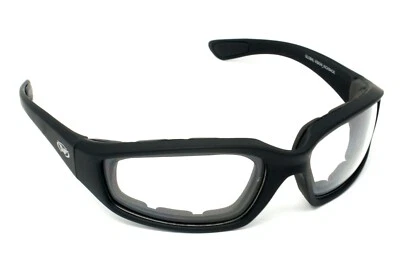 GLOBAL VISION U.S.A Neu klare umlaufende Motorrad-Bikerbrille/Sonnenbrille + kostenlose Tasche & Porto