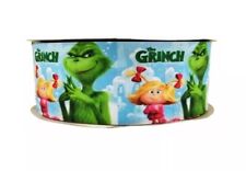 1 Inch Grinch Grosgrain Ribbon - 1 Yard - G1435