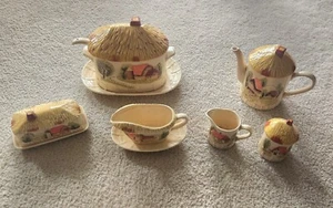 Marks Rosenfeld Farm House Cottage 6 Piece Serving Set - Picture 1 of 6
