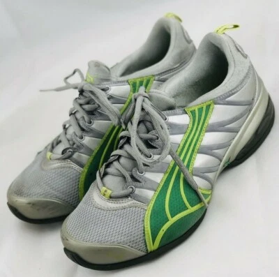 Zapatillas Tenis PUMA Talla 8.5 Mujer Gris Verde Foto 1 de 4