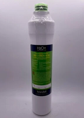 Brondell H2O+ Coral Pre-Carbon Replacement Water Filter (Green) UF-35 NEW SEALED - Image 1 of 2