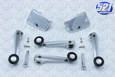 Door Handles Window Crank Lock Knob Kit Fits 71-74 RoadRunner Charger Mopar Foto 1 de 4