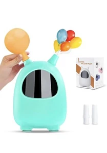 Balloon Pump Electric Portable Party Dual Nozzle Balloon Air Inflator Blower - Picture 1 of 7