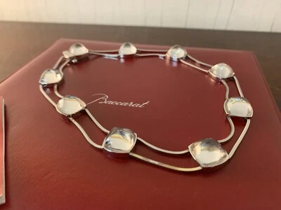 Collana Girocollo Médicis Chiara In Cristallo Di Baccarat - Immagine 1 di 4