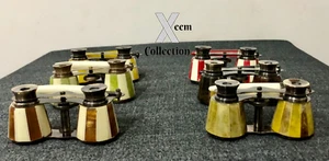 Lot of 6 Antique Brass Opera Glasses, Beautiful Colors, Latest Design Binoculars - Picture 1 of 2