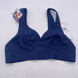 Hanes Signature Womens Small Comfort Evolution 4-Way Stretch Wireless Bra 2860W - Picture 1 of 6