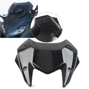 Motorcycle Windscreen Windshield For Yamaha T-MAX 560 2022-2023 Gloss Black - Picture 1 of 11