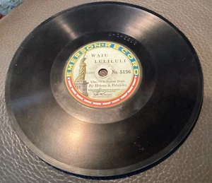 Vintage EMERSON 6” Record 78 rpm #5156 Waiu Luliluli Free Ship! - Picture 1 of 3