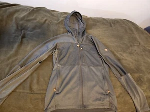 Fjallraven Fjällräven Abisko Trail Fleece Jacket Hoody Hoodie Green Large - Picture 1 of 24