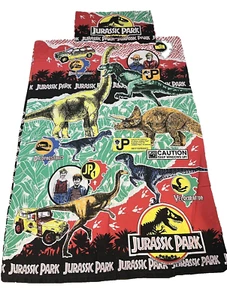 Jurassic Park Duvet Cover Bedding 1992 Extremely Rare Original Prop - Picture 1 of 21