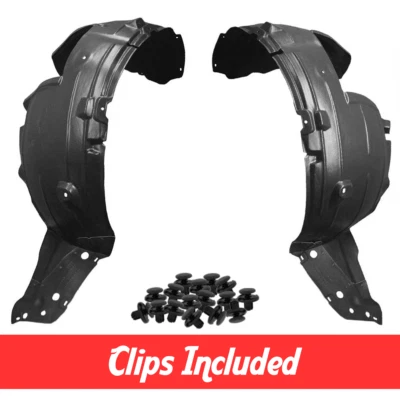 Juego de guardabarros delantero del lado del conductor y del pasajero con clips para Sentra 2010-2012 Foto 1 de 4