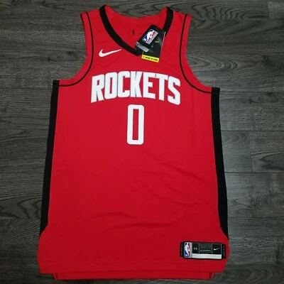 Nike NBA Houston Rockets Russell Westbrook VaporKnit Auténtica Camiseta Hombres MEDIANA Foto 1 de 4