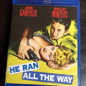 He Ran All the Way 1951 OOP Bluray John Garfield Shelly Winters - Picture 1 of 2