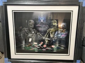 JJ Adams Large Droids Artwork Framed Limited Edition /195 - Picture 1 of 6