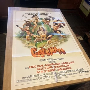 CAVEMAN  original U.S ONE SHEET- RINGO STARR - Picture 1 of 8