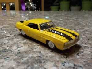 RACING CHAMPIONS 1/64 1969 CHEVROLET CAMARO SS PRO STREETYELLOW /BLACK  INTERIOR - Picture 1 of 2