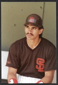 1989 ASG Benito Santiago PADRES  UNSIGNED  4 x 5-7/8  ORIGINAL SNAPSHOT PHOTO #1 - Picture 1 of 1