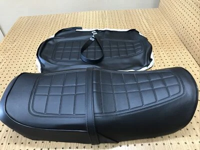 CAPA DE ASSENTO HONDA CB400T HAWK CB450T HAWK 1980 A 1982 MODELO +ALÇA (H*-257) - Imagem 1 de 4