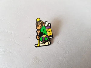 Pin's MODE - Marque vêtements Vintage - Singe LC. Waikiki Golf - Foto 1 di 1
