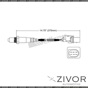 Pre-Catalytic Oxygen Sensor For Fiat Ritmo 198 Diesel 1.9 Turbo 937A5.000 4 Cyl - Picture 1 of 2