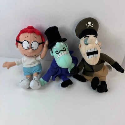 Paquete de Peluche Rocky and Bullwinkle 8" Fearless Leader Sherman Snidely Whiplash Foto 1 de 4