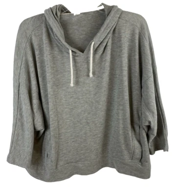 Mossimo Supply Co women's gray short light weight hoodie size XXL - Image 1 of 4