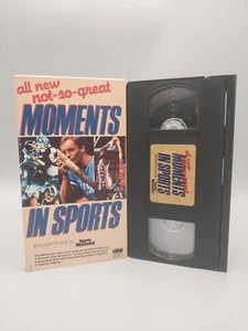 Sports Illustrated All New Not So Great Moments In Sports VHS 1988 - Imagen 1 de 5