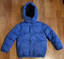 Gap kids boy jacket primaloft side Xl 12-13 color blue