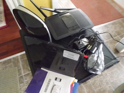 3 DIFFERENT USED ROUTERS / MODEMS FOR DSL AND DRAGON SPEAK(NEW) - Image 1 of 4