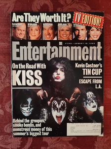 ENTERTAINMENT WEEKLY Magazine August 16 1996 KISS Kurt Russell - Picture 1 of 1