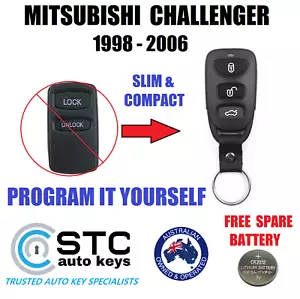 MITSUBISHI CHALLENGER CAR KEY REMOTE 1998 1999 2000 2001 2002 2003 2004 2005 - Picture 1 of 13