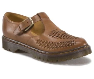 Dr Martens Slip On Lave Brown Rugged Servo Lux - Picture 1 of 21
