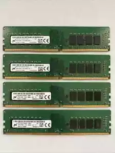 64GB MICRON (4x16GB) 2Rx8 PC4-2666V DESKTOP MEMORY MTA16ATF2G64AZ-2G6E1 - Picture 1 of 1
