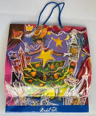 Chicago Marshall Field's Christmas Department Store State Street Shopping Bag - Image 1 of 4