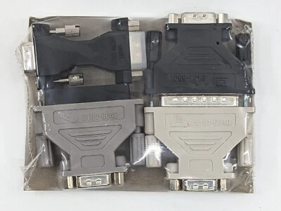 [NOS] HP/Agilent 34399A RS-232 Adapter Kit 4 Adapters: 5181-6639 6640 6641 6642 - Image 1 of 4