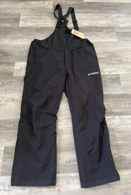 $260 Hombres Grande Adidas Terrex Primaloft Parley Aislado Lluvia Rojo Babero Esquí Overall Foto 1 de 4