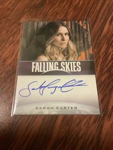 FALLING SKIES SEASON 2 SARAH CARTER AUTOGRAPH CARD 2013 RITTENHOUSE - Picture 1 of 2