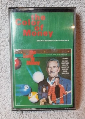 THE COLOR OF MONEY ORIGINAL MOTION PICTURE SOUNDTRACK cassette tape album  - Image 1 of 4