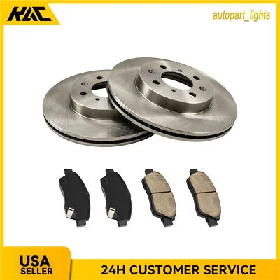 Комплект передних дисковых тормозных дисков для Honda Fit 2009 2010-2013 Civic 2003-2006 2007  - Изображение 1 из 4