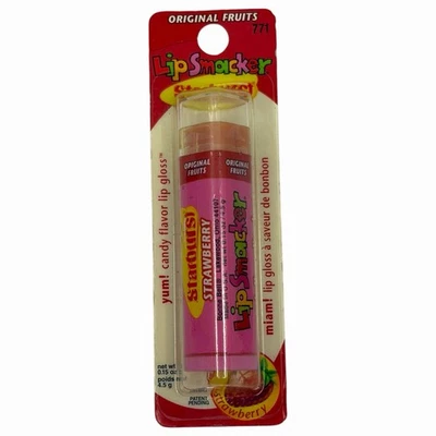 Lip Smacker Starburst Strawberry Candy Gloss Balm Bonnie Bell Vintage Y2K 2004 - Image 1 of 2