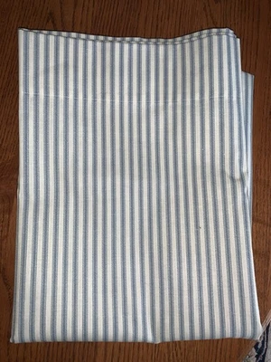 "Panel de cortina a rayas azul marca Country Curtains 41"" X 54"" NUEVO Foto 1 de 4