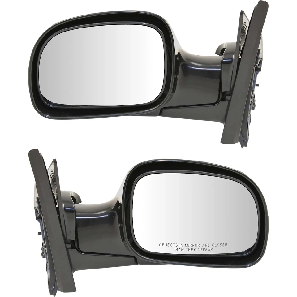 Manual Mirror For 2001-2003 Chrysler Voyager Manual Folding Paint To Match 2Pc - Image 1 of 4